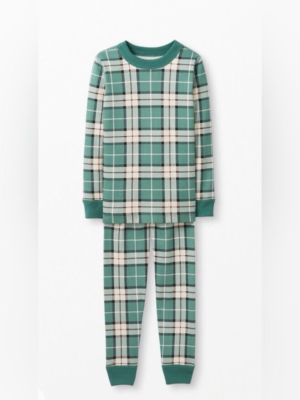 Hanna Andersson Women’s Harvest Plaid Long Sleeve Pajama Set